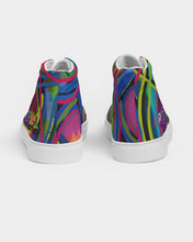 Load image into Gallery viewer, PARADISE IN COLOR Women&#39;s Hightop Canvas Shoe