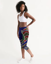 Load image into Gallery viewer, Tribal Vibe Women&#39;s Capri Workout Pants