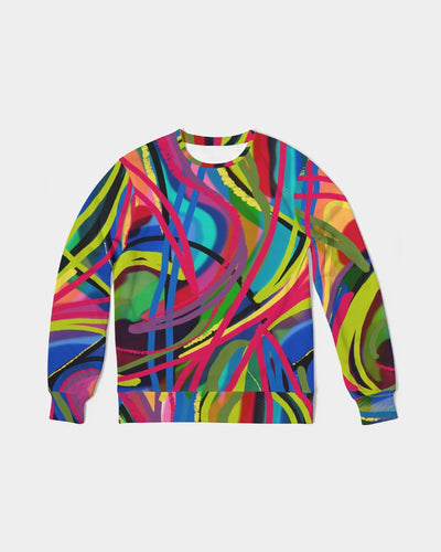 PARADISE IN COLOR Men's/Unisex Classic French Terry Crewneck Pullover