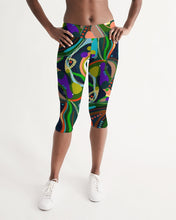 Load image into Gallery viewer, FALL INTO UBIQUITY Women&#39;s Capri Workout Pants