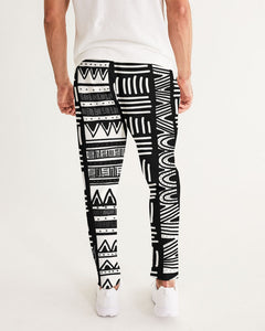 ABSTRACT IN BLACK & WHITE Men's/Unisex Joggers