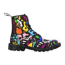 Load image into Gallery viewer, &quot;THE ACTUAL FACTUALS&quot; Women&#39;s Canvas Boots