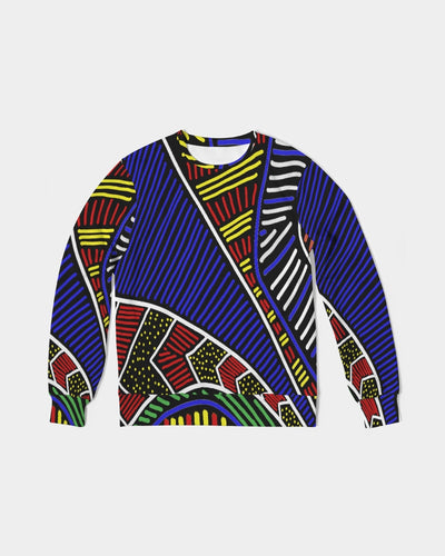 Tribal Vibe Men's/Unisex Classic French Terry Crewneck Pullover