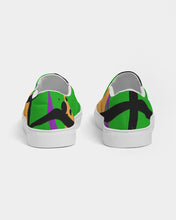 Load image into Gallery viewer, MY GREEN VIBRATION Women&#39;s Slip-On Canvas Shoe