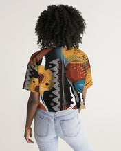 Load image into Gallery viewer, Wild Safari Women&#39;s Cropped Lounge Tee