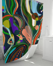 Load image into Gallery viewer, FALL INTO UBIQUITY Shower Curtain 72&quot;x72&quot;