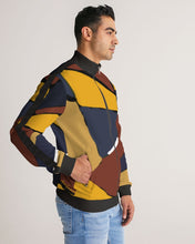 Load image into Gallery viewer, MELODIC MELANIN Men&#39;s Stripe-Sleeve Track Jacket