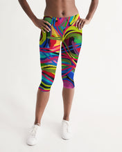 Load image into Gallery viewer, PARADISE IN COLOR Women&#39;s Capri Workout Pants