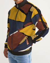 Load image into Gallery viewer, MELODIC MELANIN Men&#39;s Stripe-Sleeve Track Jacket