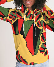 Load image into Gallery viewer, THE REAL RBG: RED BLACK &amp; GREEN Women&#39;s Hoodie