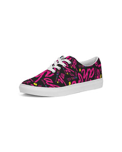 ARTFUL HUES  Women's Lace Up Canvas Shoe