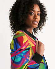 Load image into Gallery viewer, PARADISE IN COLOR Women&#39;s Bomber Jacket